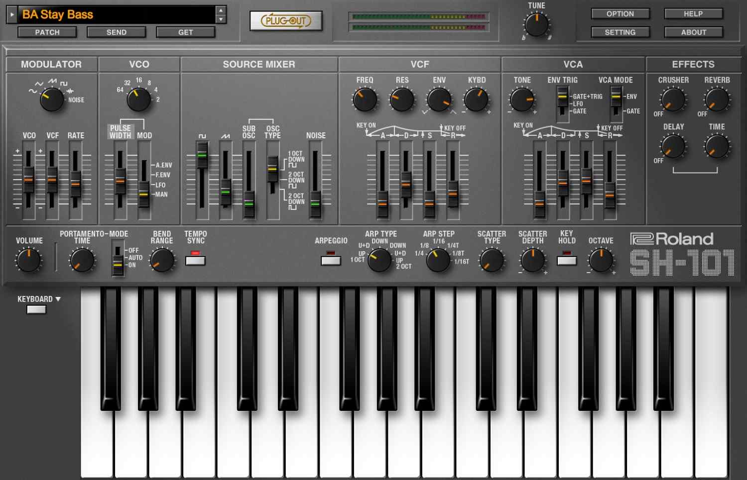 直感的な音作りが可能な小型シンセのレジェンド、Roland「SH-101」が50