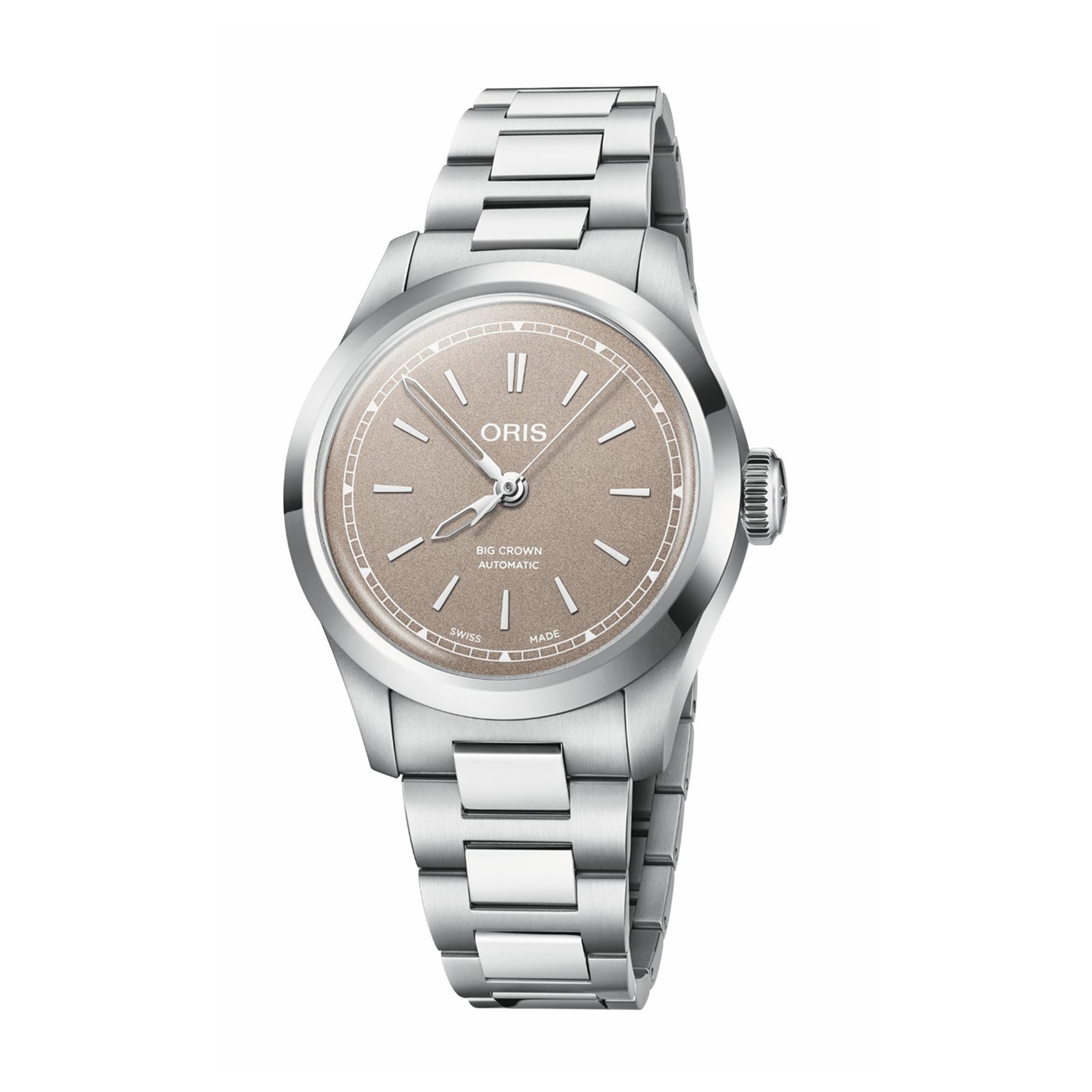 Oris Big Crown 34mm Ladies Watch Brown 01 531 7797 4056-07 8 17 06