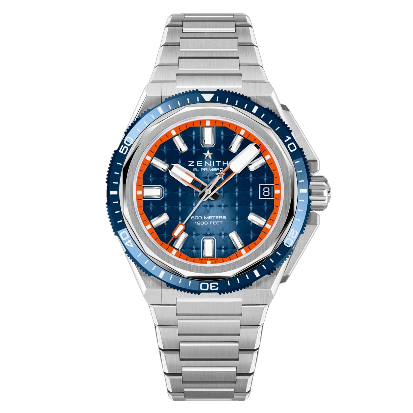 Zenith Defy Extreme Diver 42.5mm Mens Watch Blue Interchangeable