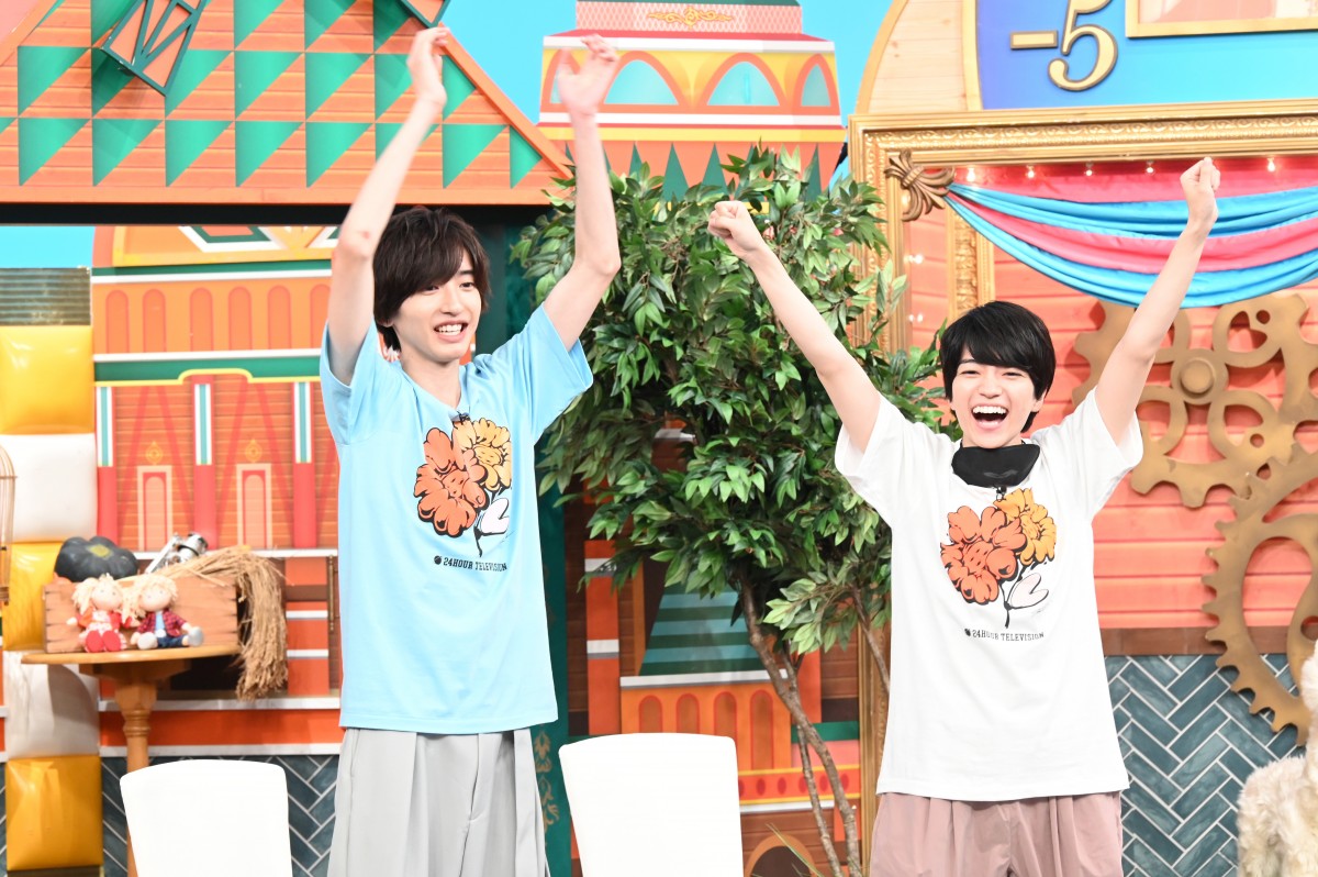 なにわ男子・西畑大吾＆道枝駿佑、『24時間テレビ』“先輩”二宮和也