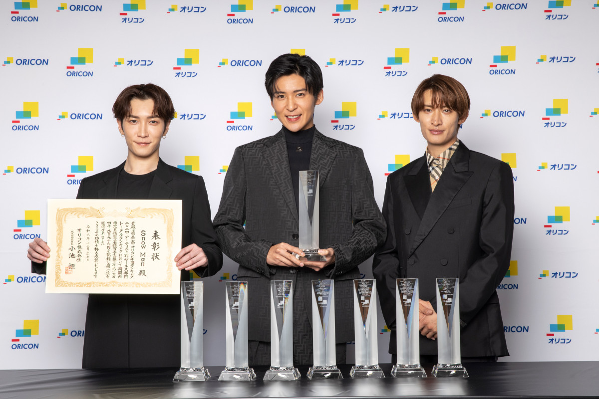 画像・写真 | Snow Manが総売上154.2億円で自身初の年間セールス1位