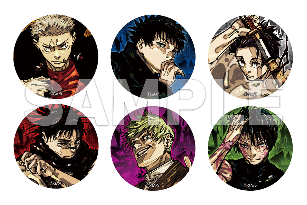呪術廻戦『少年ジャンプGIGA』史上初の付録に缶バッジ6種セット 禪院