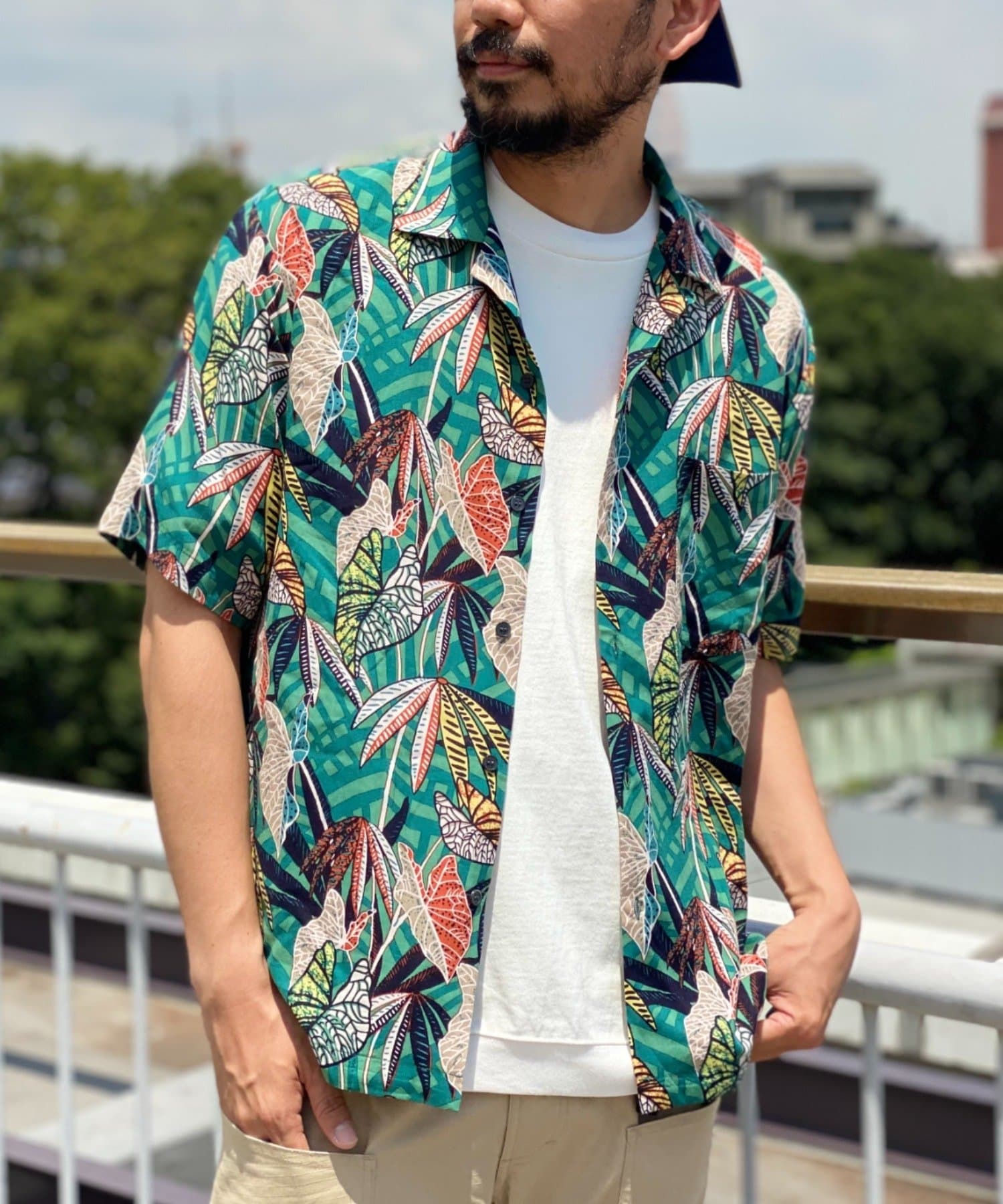 CIAOPANIC TYPY】アフリカンバティック柄シャツ | OUTLET(アウトレット