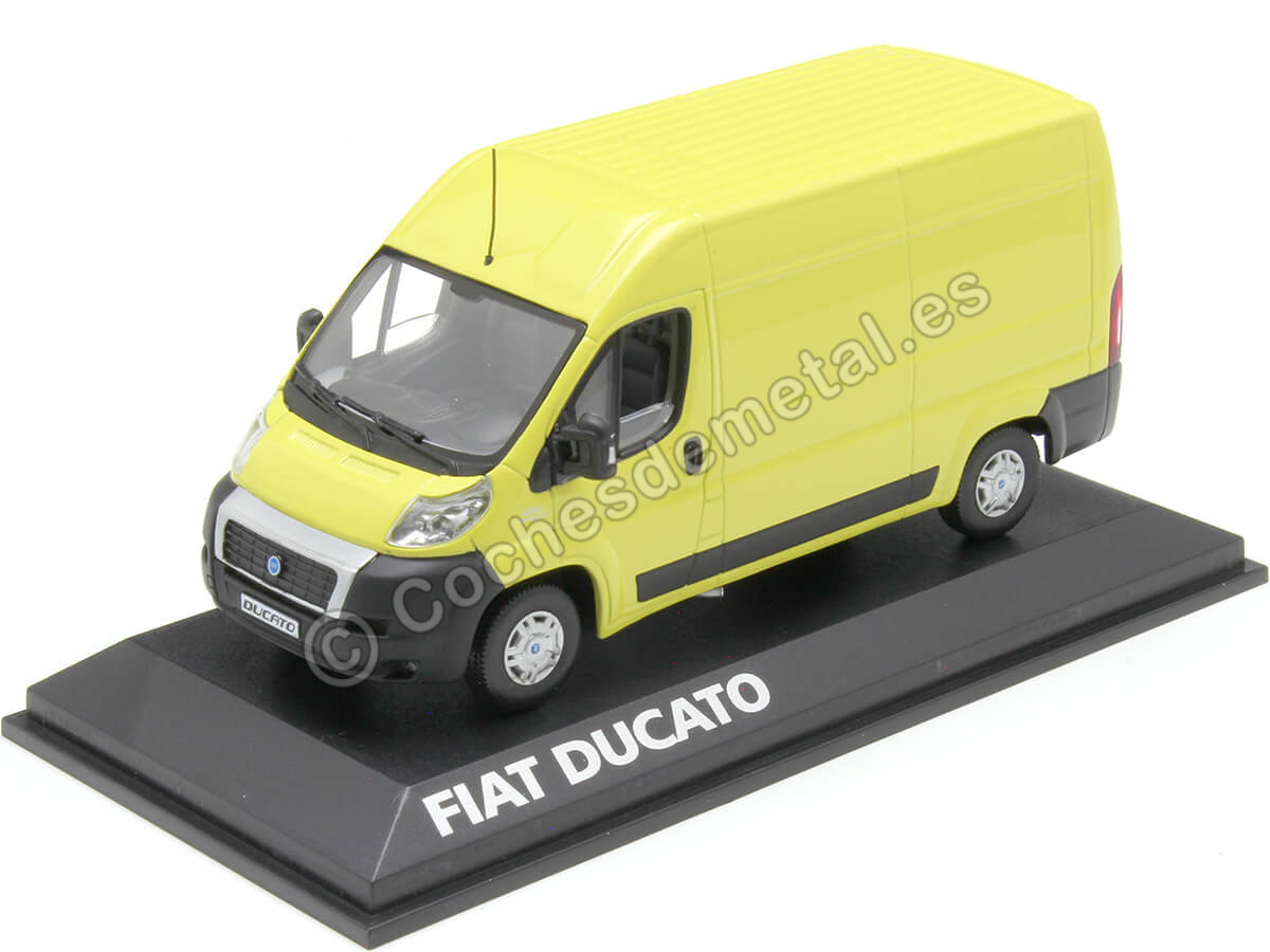 2006 Fiat Ducato Panel Van Yellow 1:43 Norev NRDUCATO