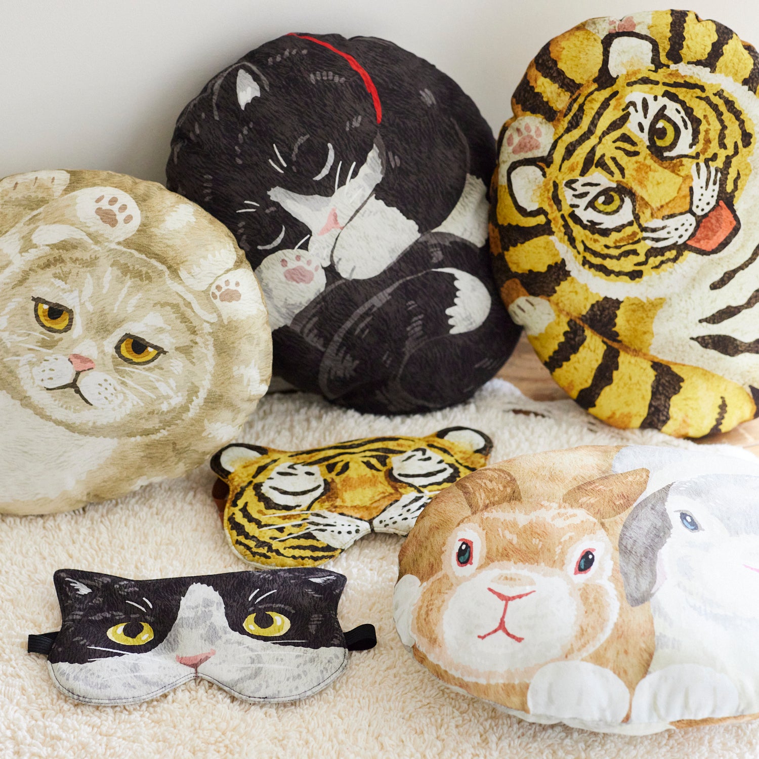 cocca(コッカ) ｜生地通販｜HOME DECO maru animals～丸まる猫たち