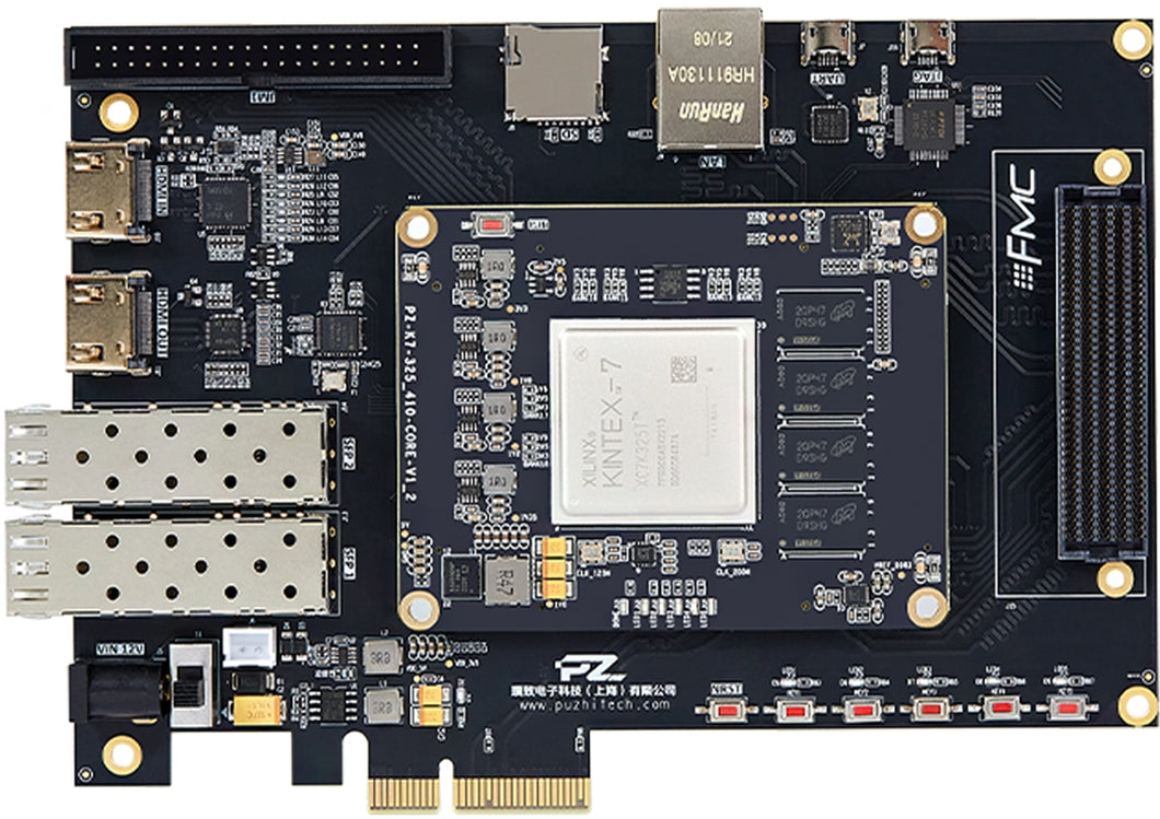 PUZHI PZ-K7325T-FH: Xilinx Kintex-7 XC7K325T FPGA Development