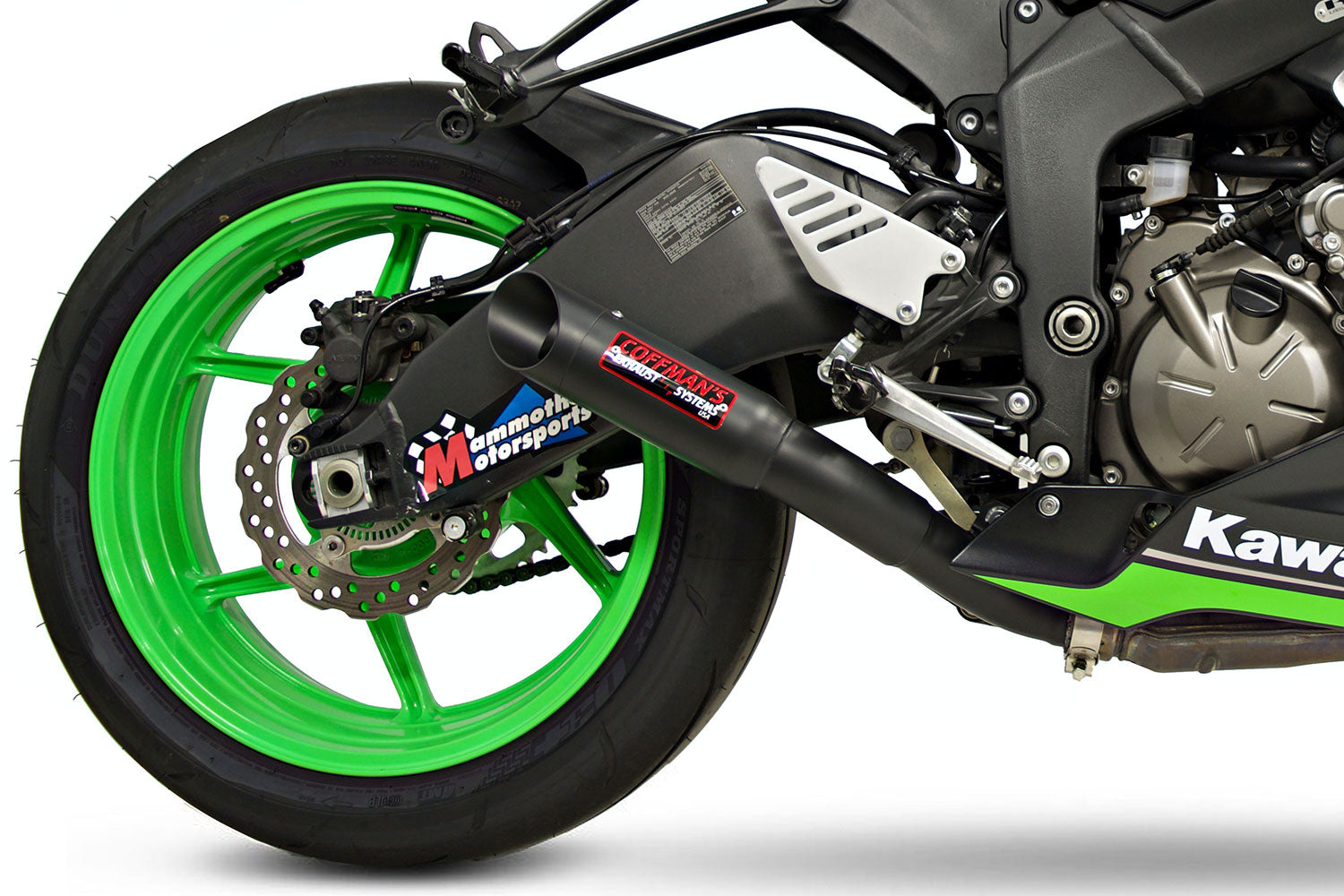 2009-2026) Coffman Slip-On Exhaust Kawasaki Ninja ZX6R ZX-6R ZX-636