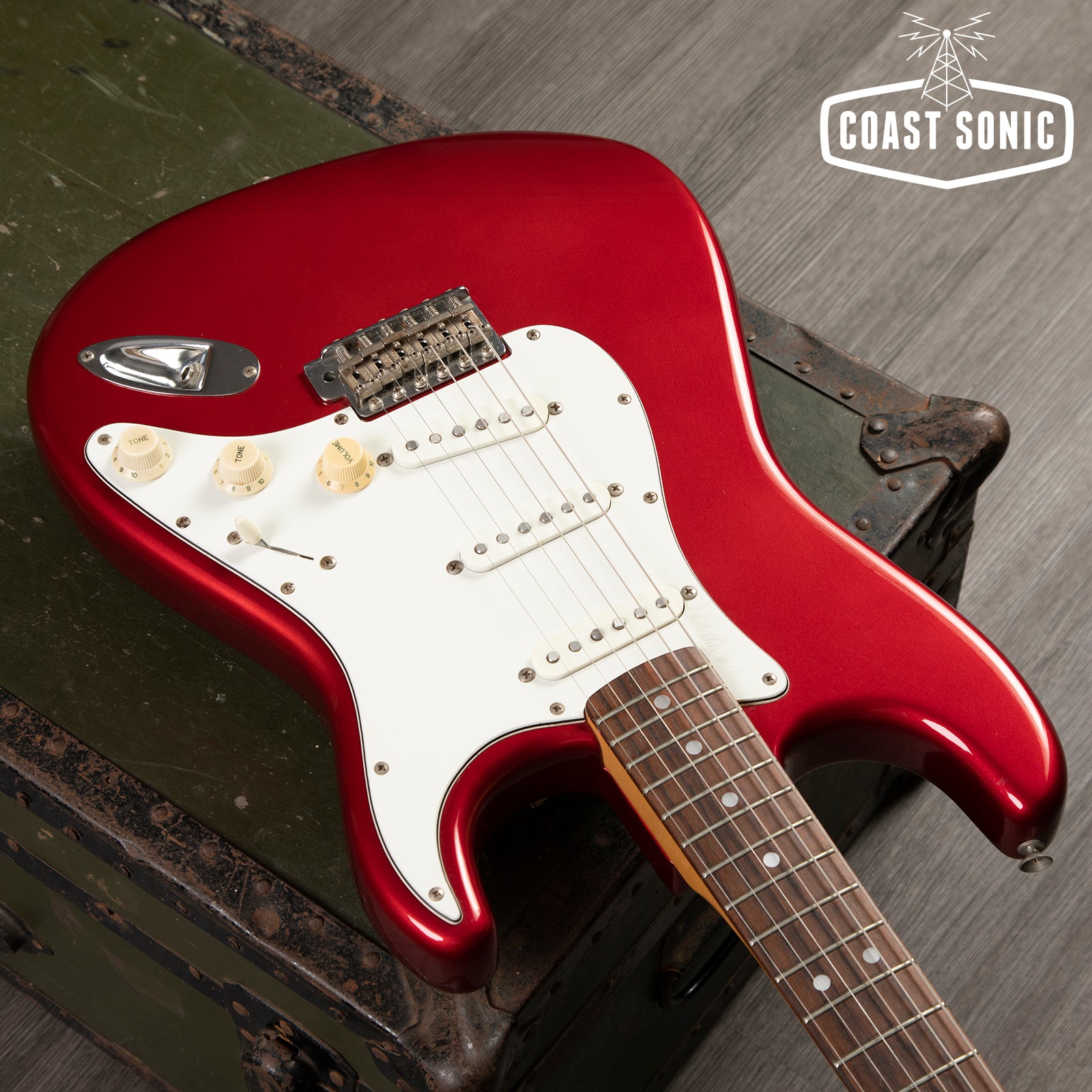 1984 Tokai Goldstar Sound Strat - Candy Apple Red