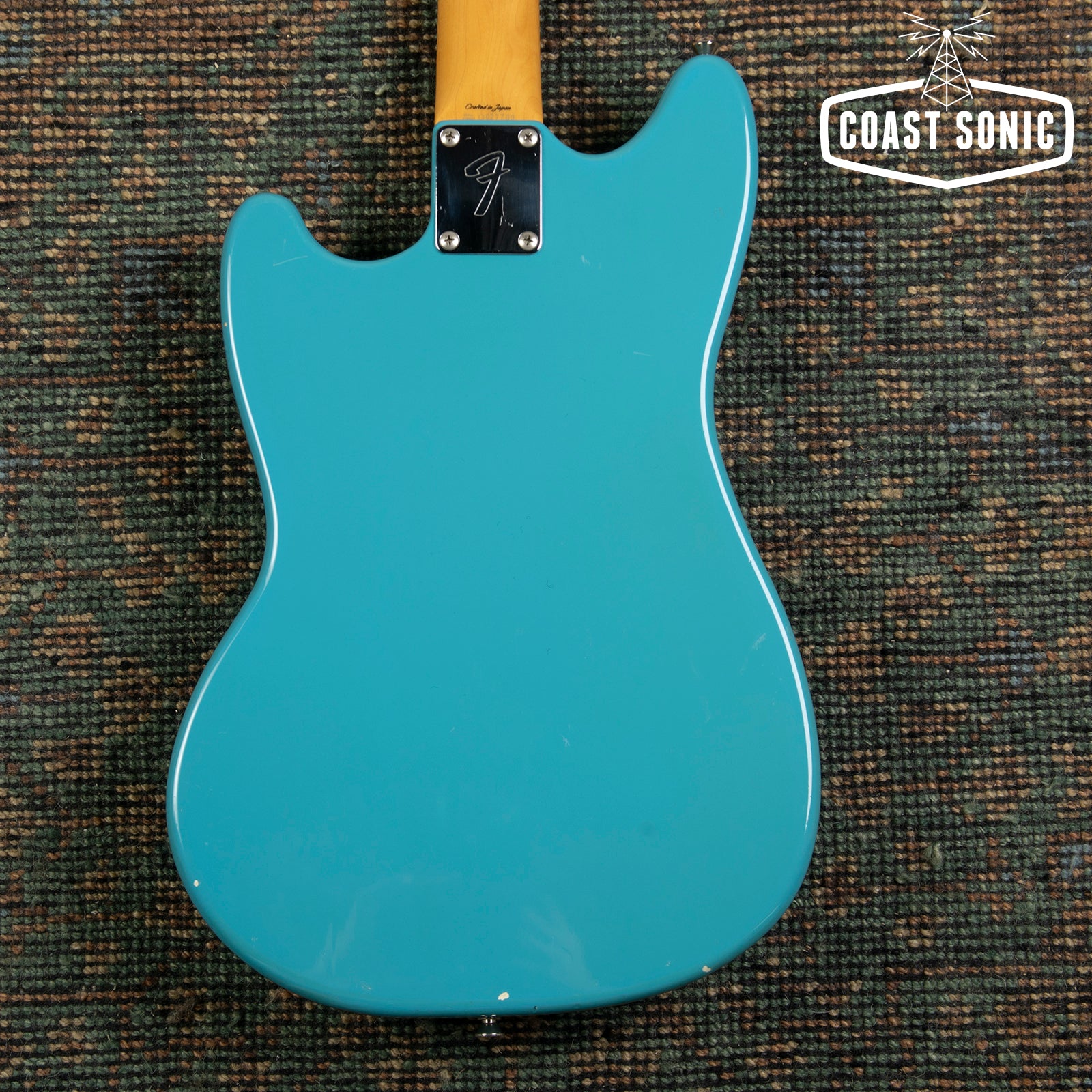1998 Fender '65 Reissue Mustang crafted in Japan - Daphne Blue
