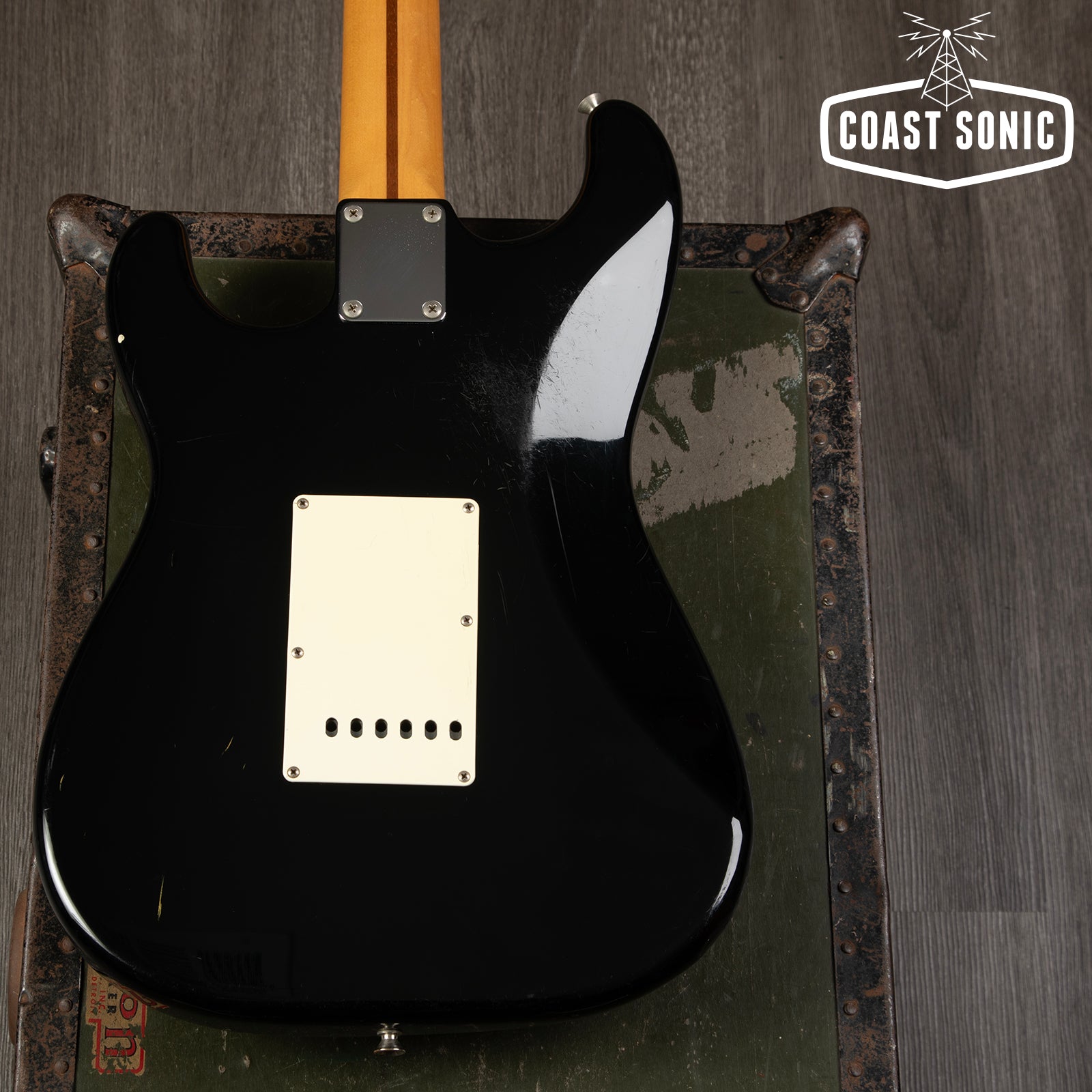 Fender Japan ST57 ストラト 追柾目ネック ブラック 良個体 Fender