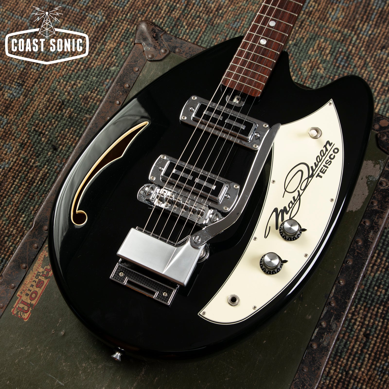 1999 Teisco May Queen Vintage Reissue Semi-Hollowbody Guitar Made in J