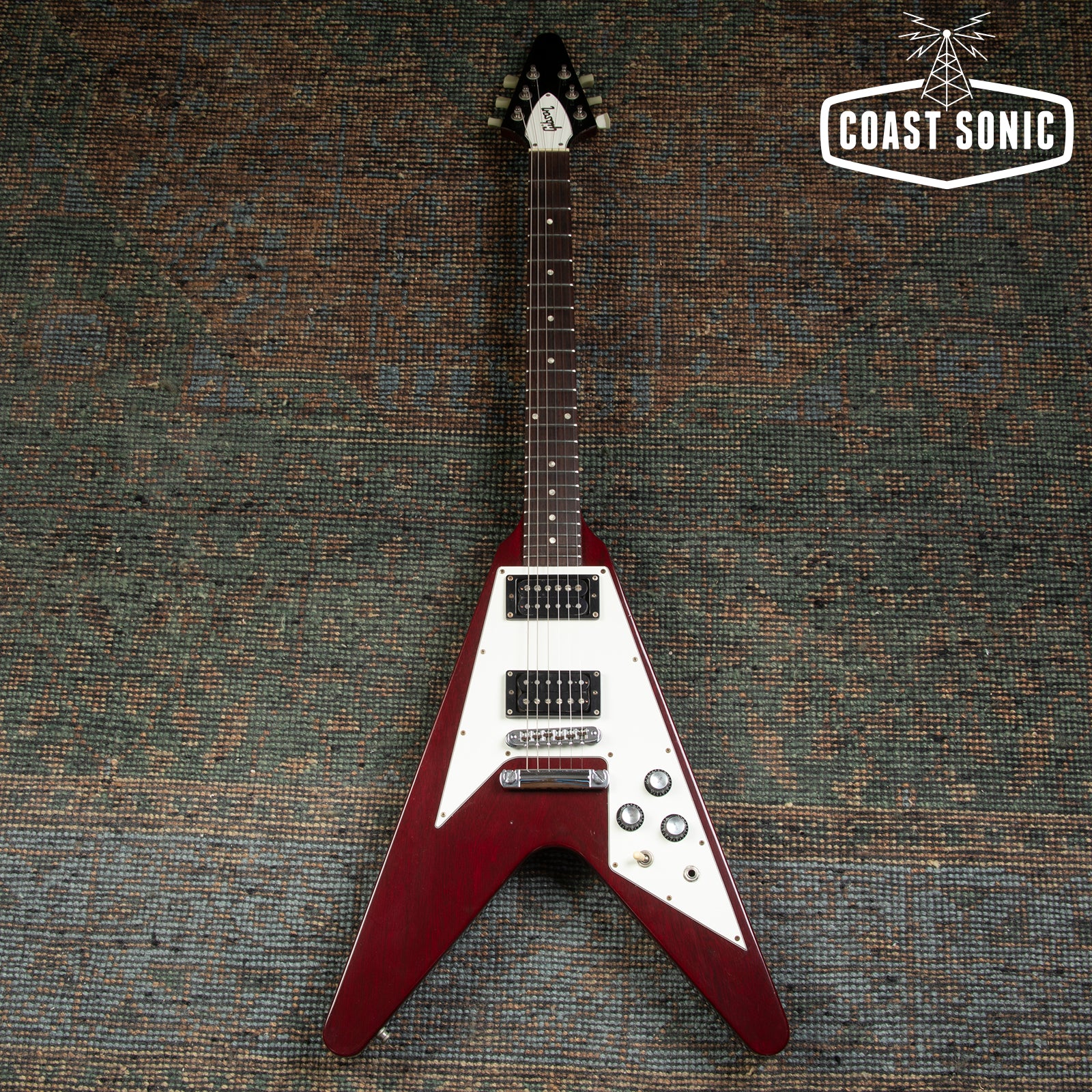 1995 Gibson Flying V '67 w/ Original Case - Cherry