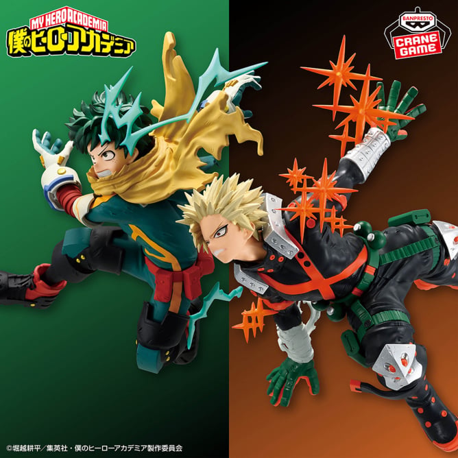 ヒロアカ 最終決戦に臨むデク & 爆豪のGiGO限定フィギュア 9月22日登場!