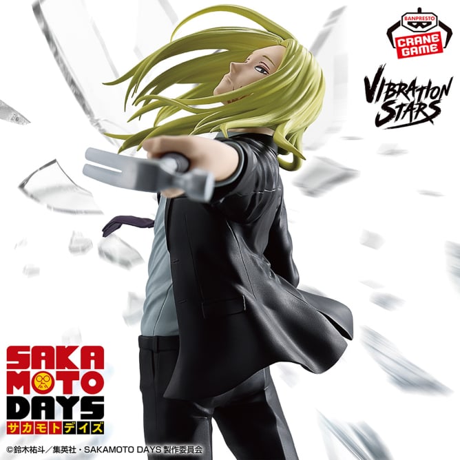 SAKAMOTO DAYS“神々廻”の躍動感溢れるフィギュアが2月20日より登場!