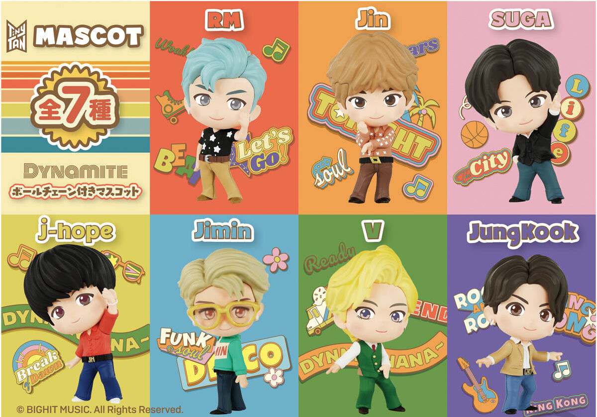 TinyTAN (タイニータン) MASCOT 5月16日よりDynamite衣装で登場!