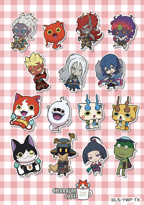 妖怪ウォッチカフェ in キャラウムカフェ池袋 9.18-10.31 コラボ開催!!