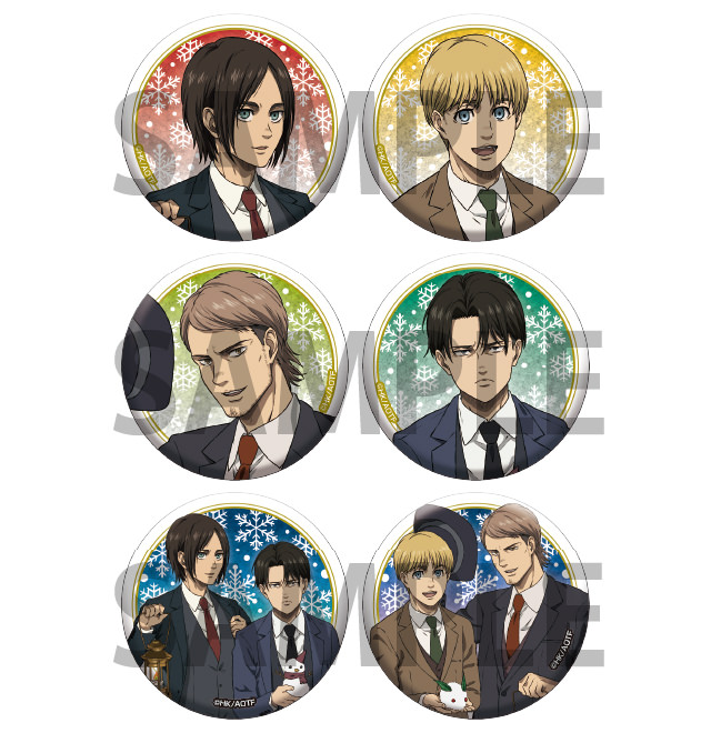 進撃の巨人 × ドンキ 12月9日より雪だるまを持つリヴァイらのグッズ発売!
