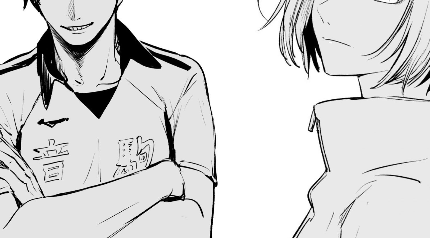 ハイキュー!!」黒尾鉄朗 & 孤爪研磨 横槍メンゴ描き下ろしイラスト到着!