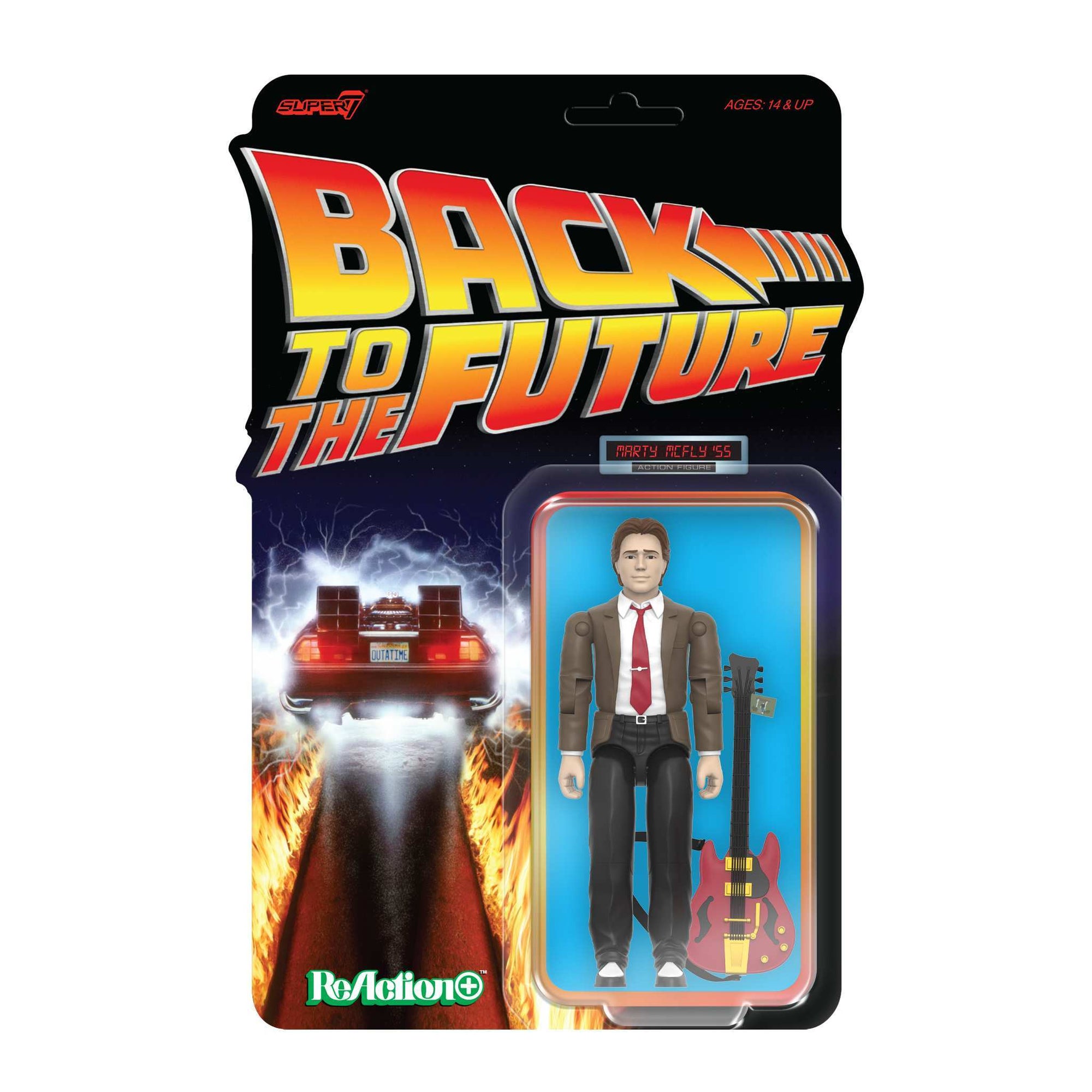 Collect BTTF - Super7 - Back To The Future ReAction+ Wave 1 Marty