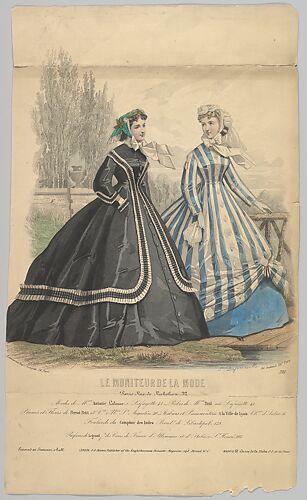 Jules David - Costume plate from Le Journal des Dames et des