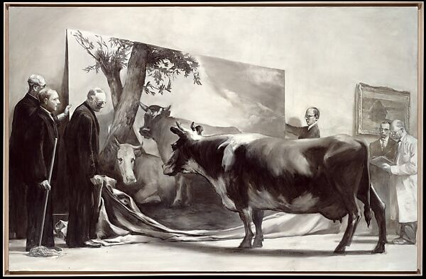 Mark Tansey - The Innocent Eye Test - The Metropolitan Museum of Art