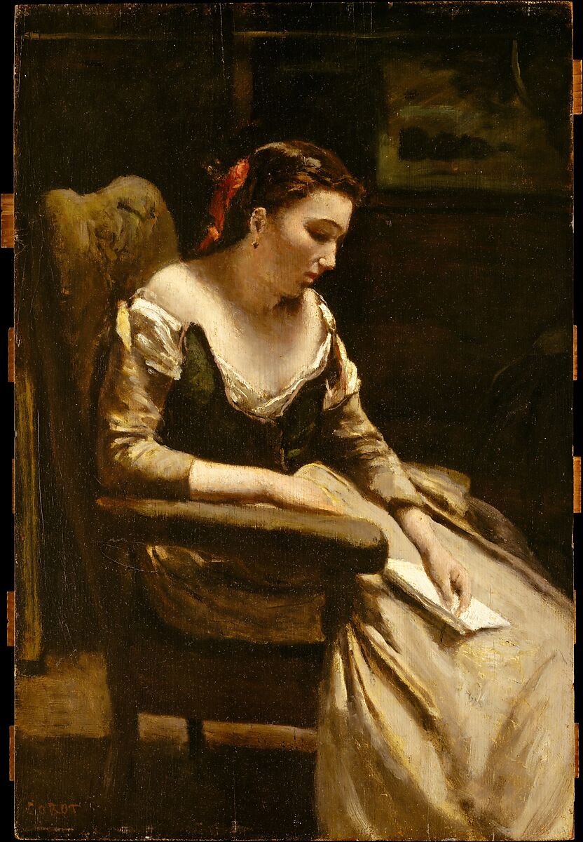 Camille Corot - The Letter - The Metropolitan Museum of Art