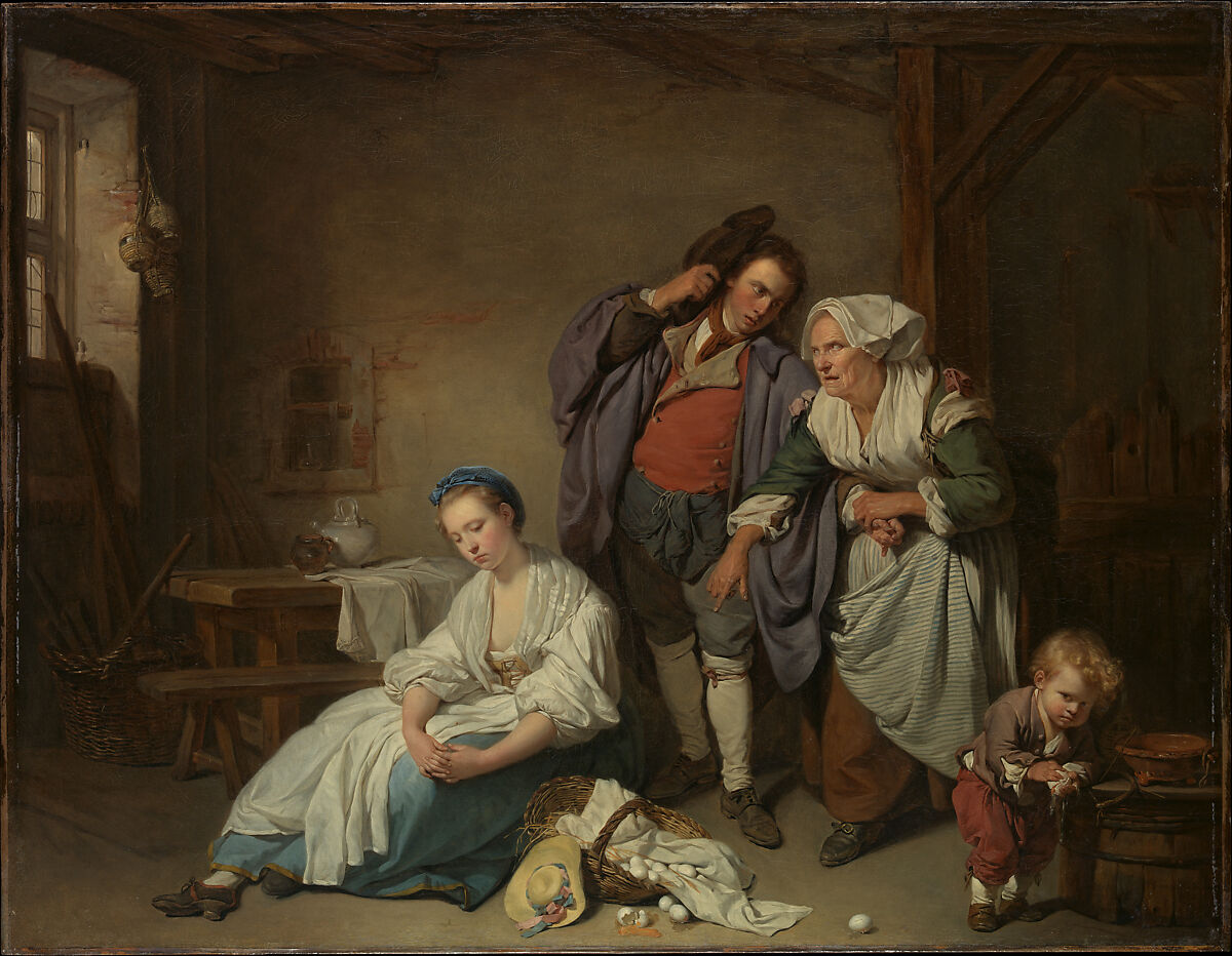 Jean-Baptiste Greuze - Broken Eggs - The Metropolitan Museum of Art