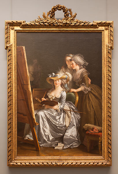 Adélaïde Labille-Guiard - Self-Portrait with Two Pupils, Marie