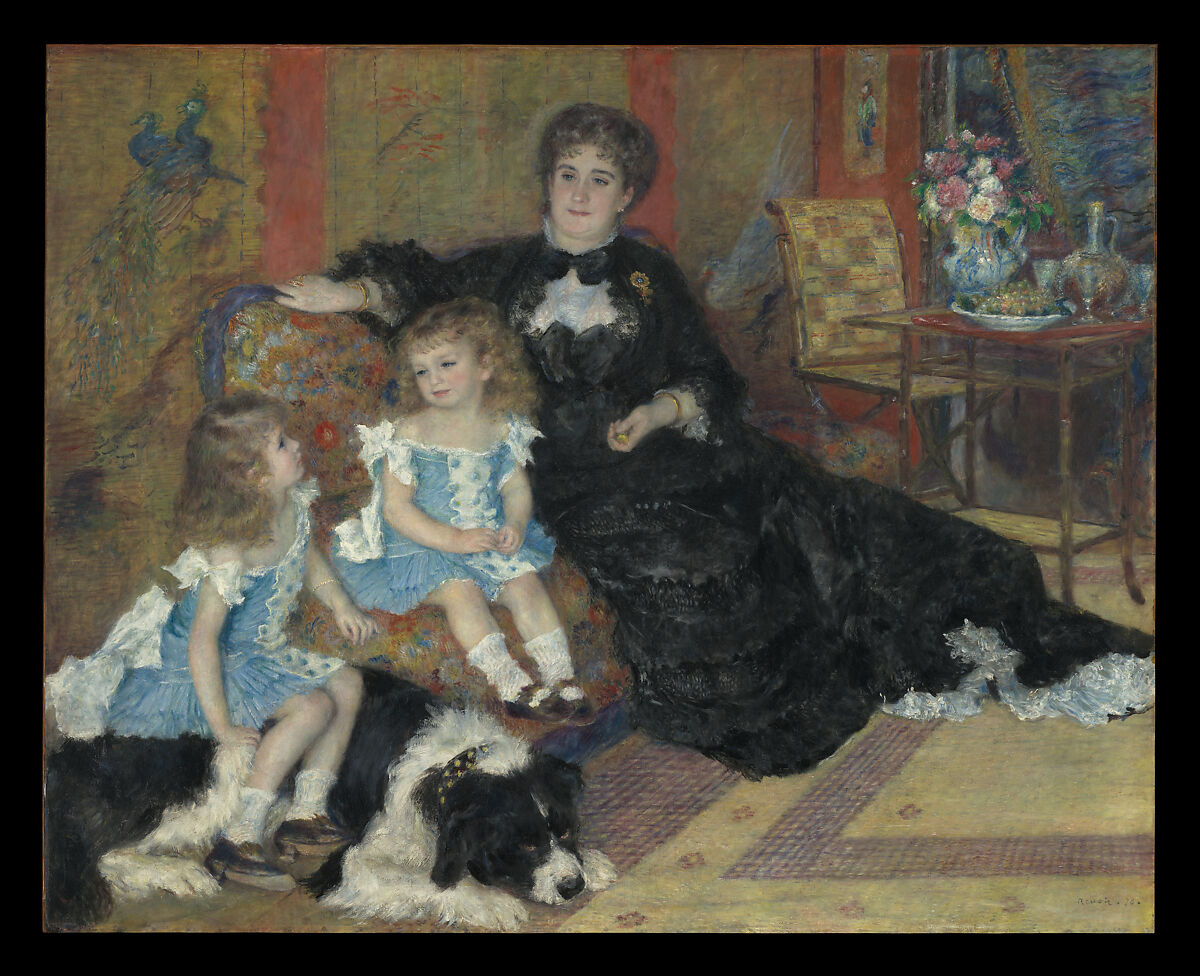 Auguste Renoir - Madame Georges Charpentier (Marguerite-Louise