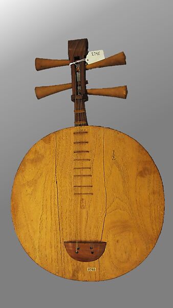 Yueqin (月琴) - Chinese - The Metropolitan Museum of Art