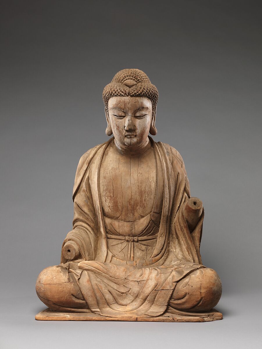 Buddha, probably Shakyamuni (Shijiamouni) - China - Jin dynasty