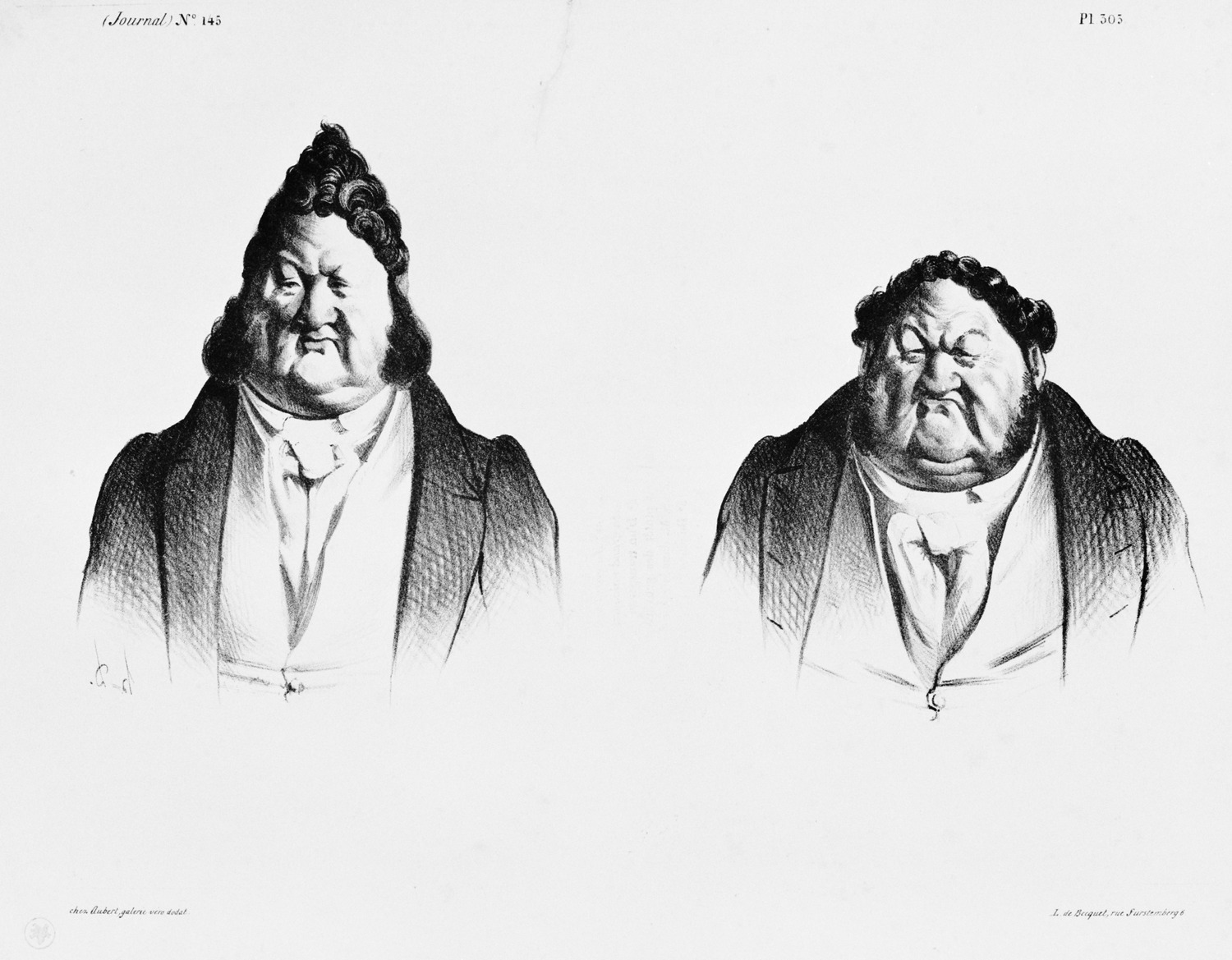 1830年と1833年|オノレ・ドーミエ |所蔵作品検索｜国立西洋美術館