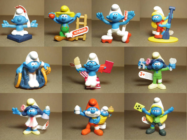 Smurfs スマーフ マクドナルド ハッピーミールトイ PVCフィギュア 19種