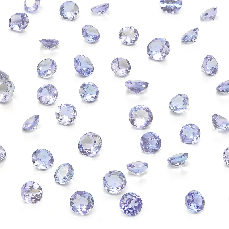 粒販売】ブラジル産 ピンクトパーズ ドロップカット 9×5mm【2粒販売