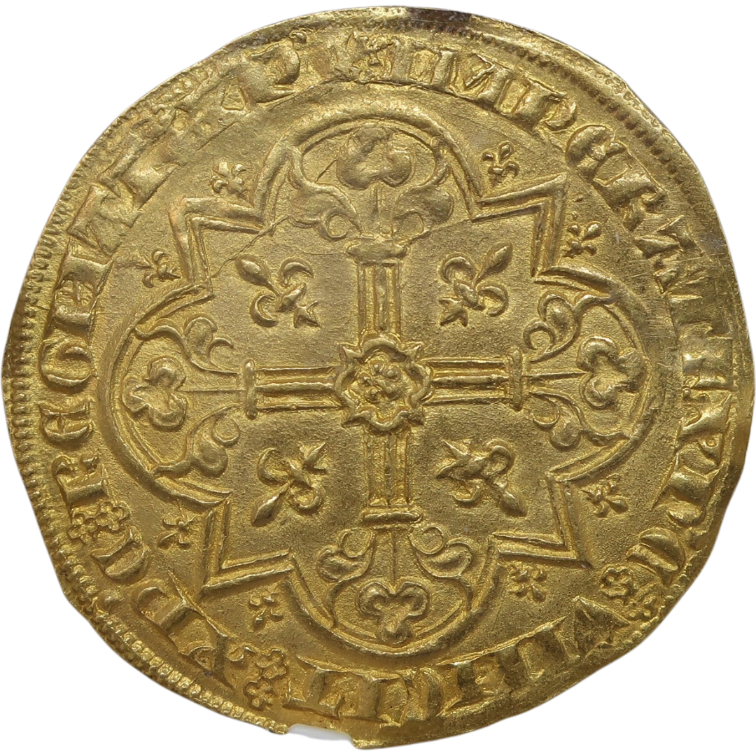 神の子羊】 1350-64 フランス ムートンドール金貨 MS62 NGC – CoinBlessing
