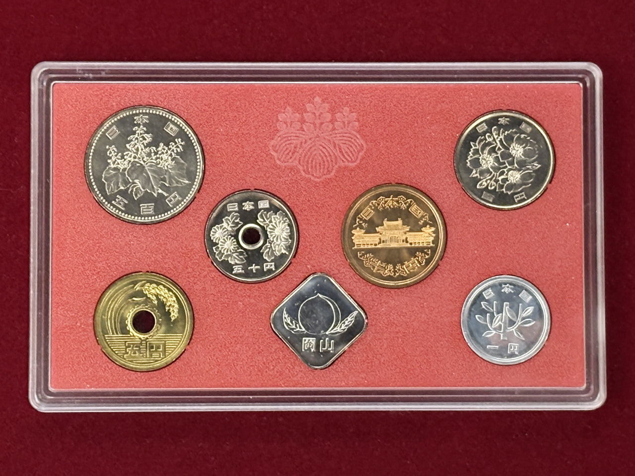 日本】お金・お札と切手のできるまで展 貨幣セット 6枚組 平成8(1996