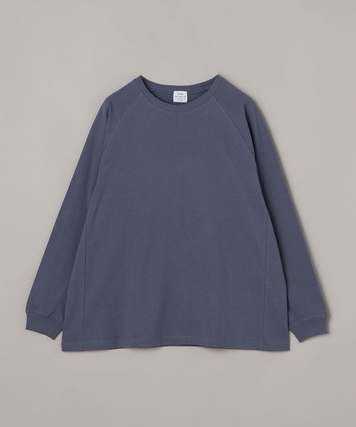 変形ラグランロングスリーブTシャツ