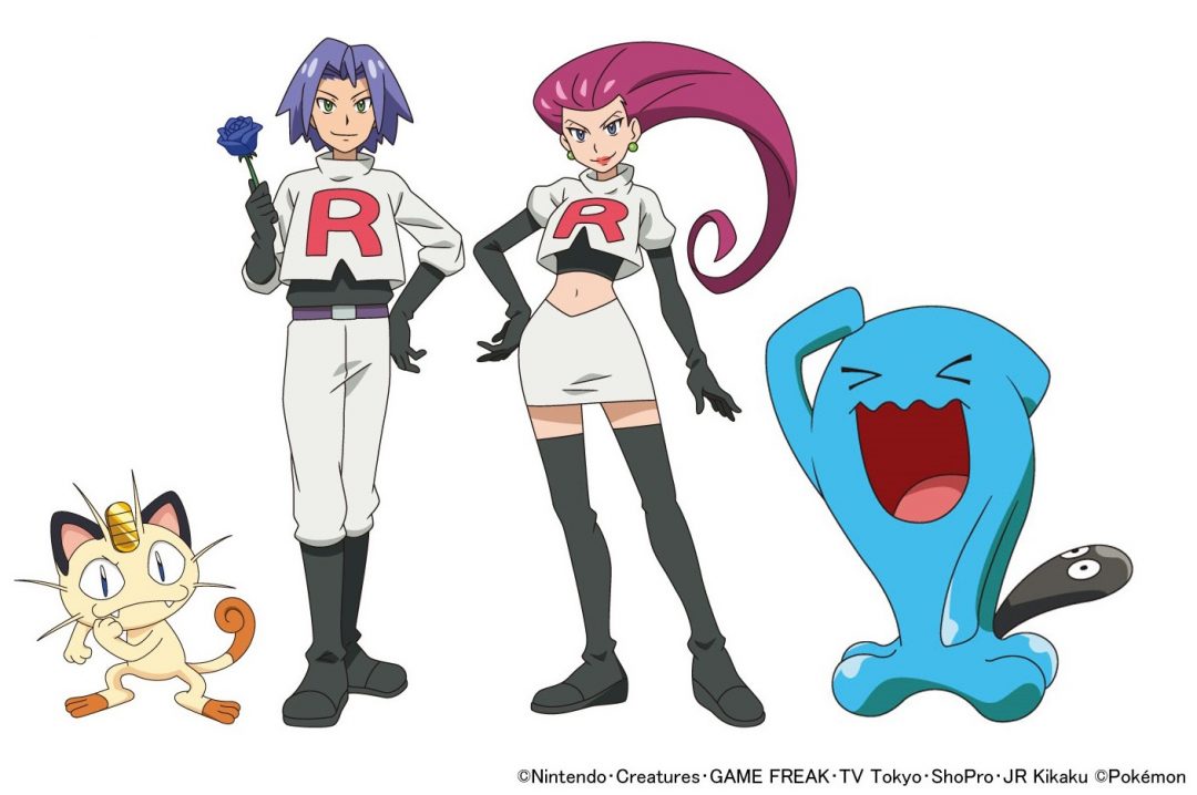 アニポケ最新情報】ロケット団のムサシ、コジロウ、ニャース