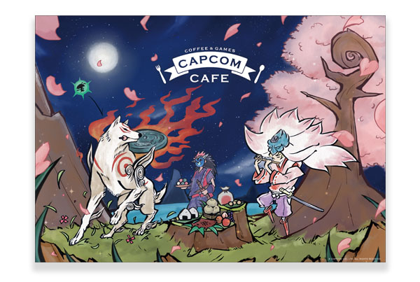 カプコンカフェ】『大神』コラボメニューが公開！ メインビジュアルを