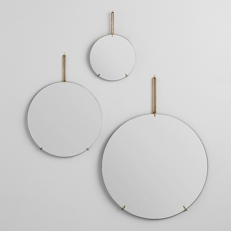 MOEBE WALL MIRROR 50CM BRASS｜5%point | THE CONRAN SHOP(コンラン