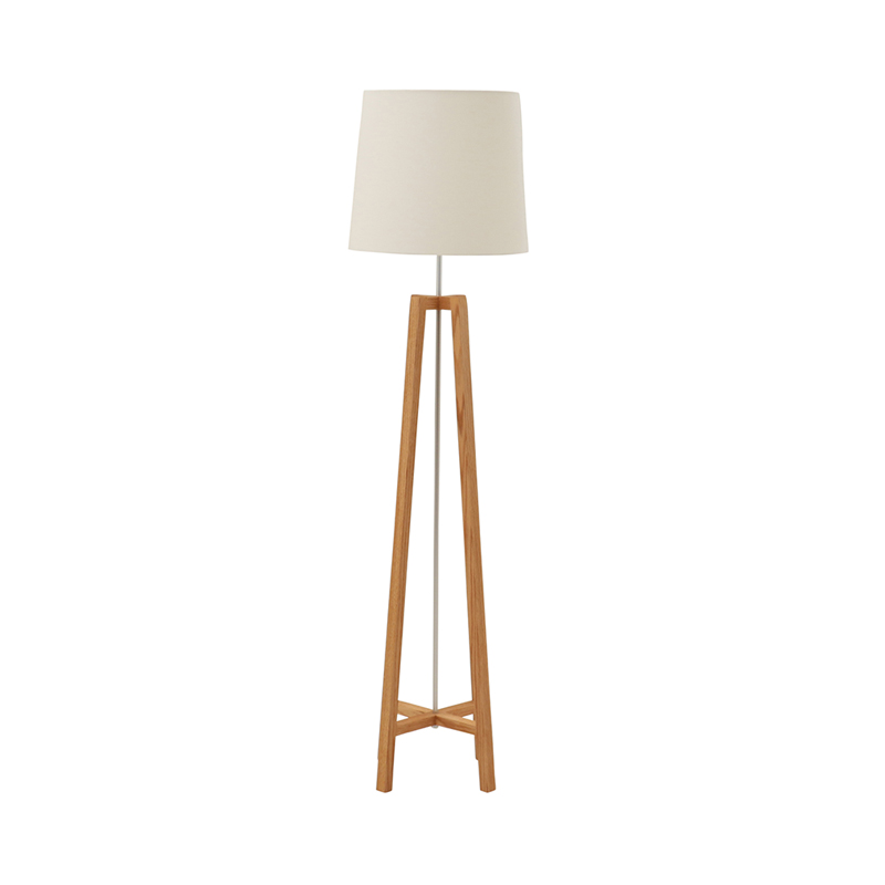 CROSS FLOOR LIGHT STAND DARK SHADE BLACK｜5%point | THE CONRAN
