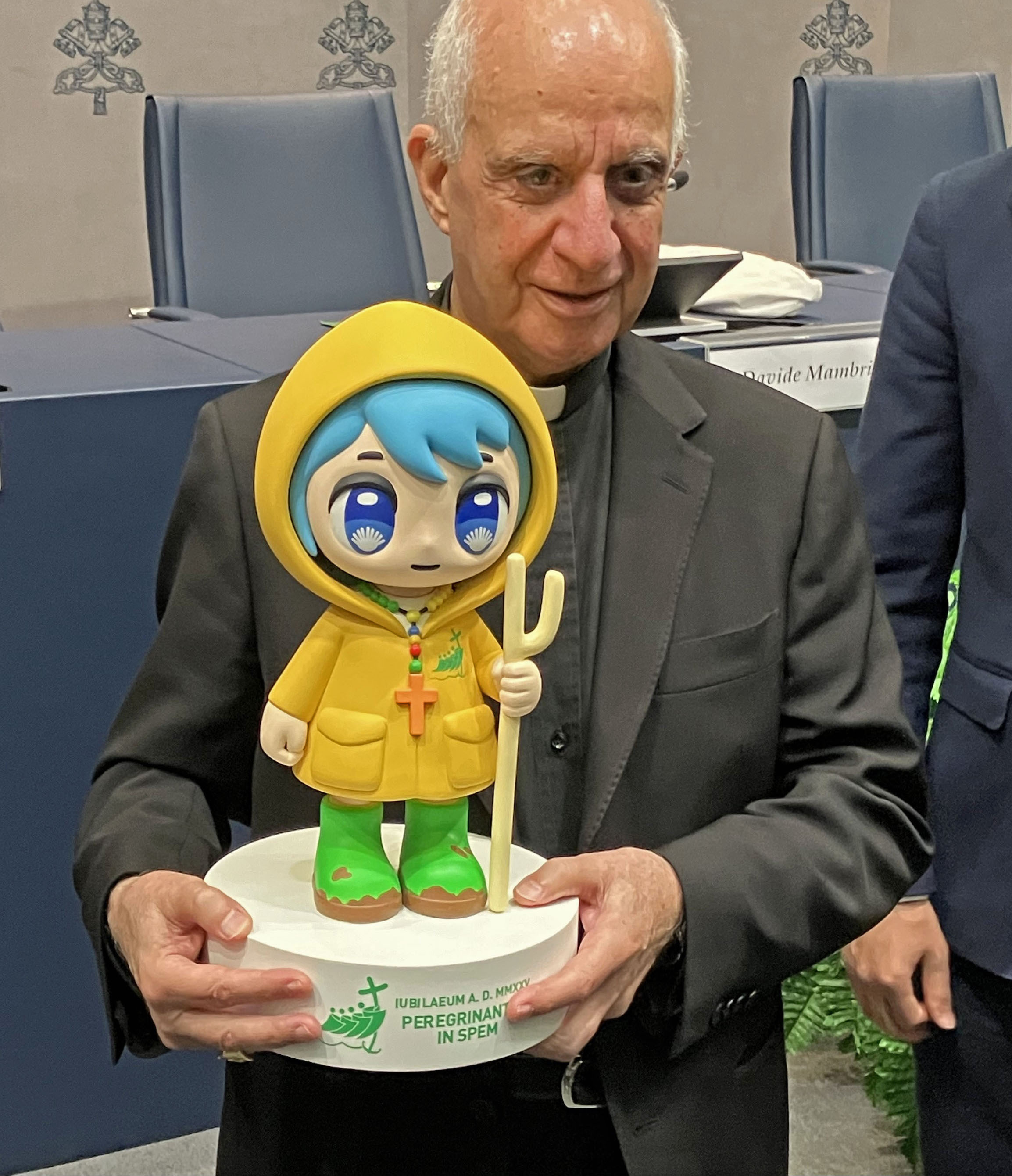 バチカンが「聖年」の公式マスコット「ルーチェ」発表 大阪・関西万博