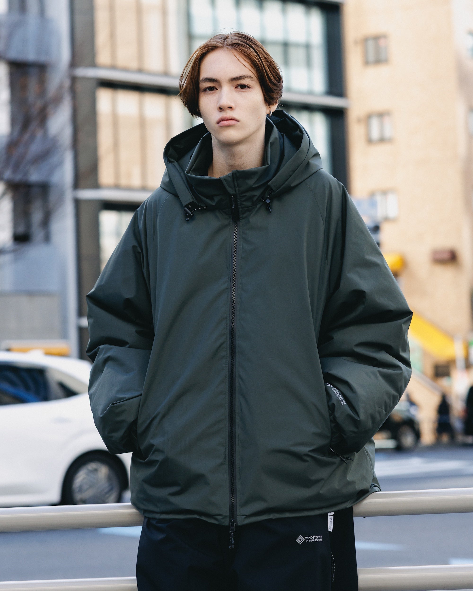 phenix WINDSTOPPER® by GORE-TEX LABS CITY HAPPY JACKET (ASPHALT GRAY)
