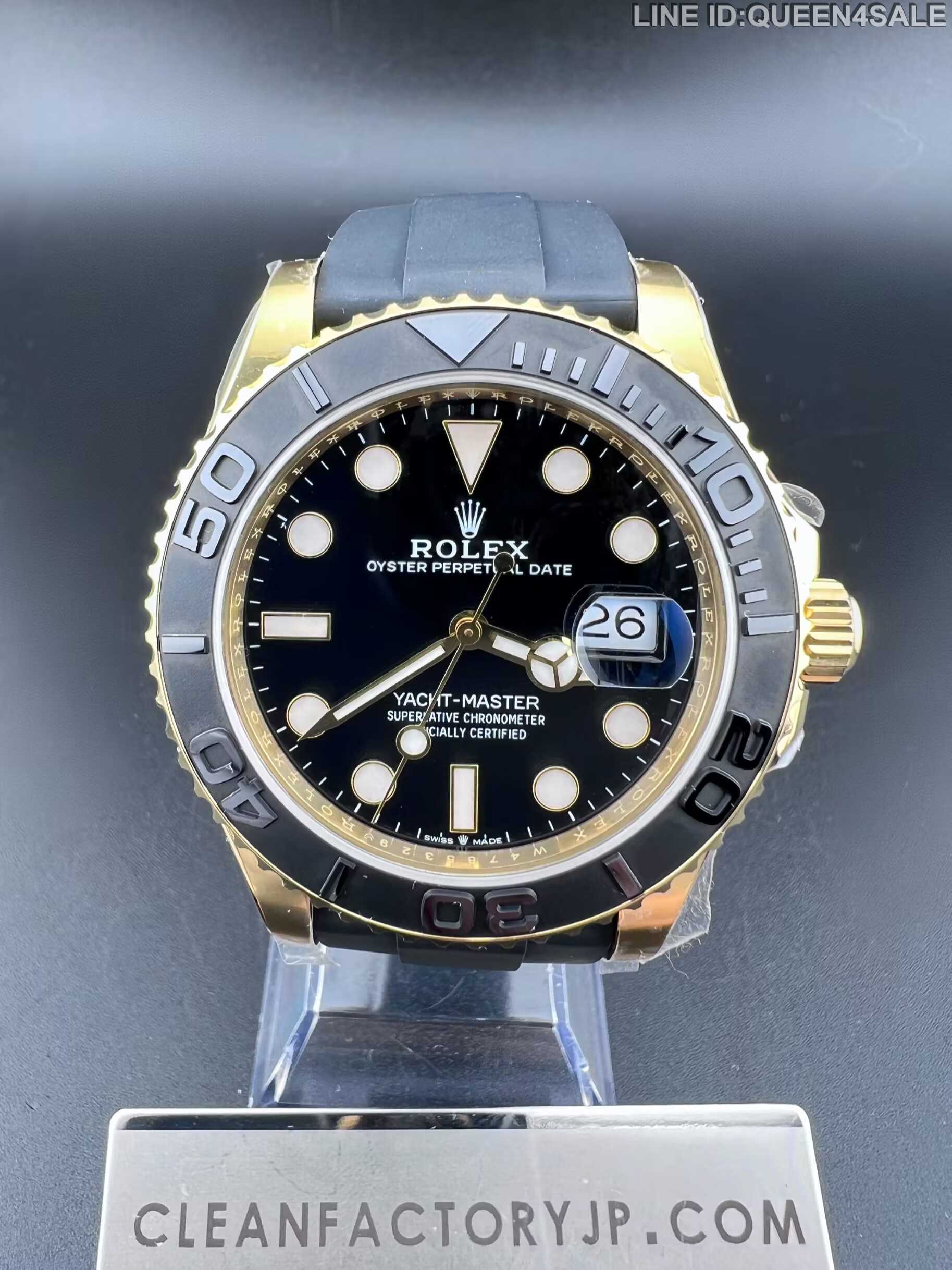 CLEANクリーン工場 ROLEXロレックス ヨットマスター42 226658 イエロー