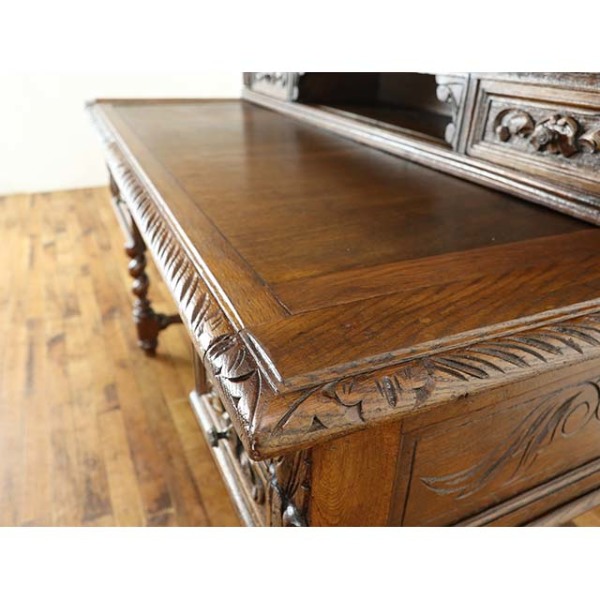 1900年頃 オーク材 フランス アンティーク・デスク antique65292a 新着