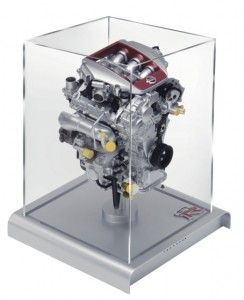 日産GT-Rのエンジンだけを組み立てるキット「週刊 NISSAN R35 GT-R
