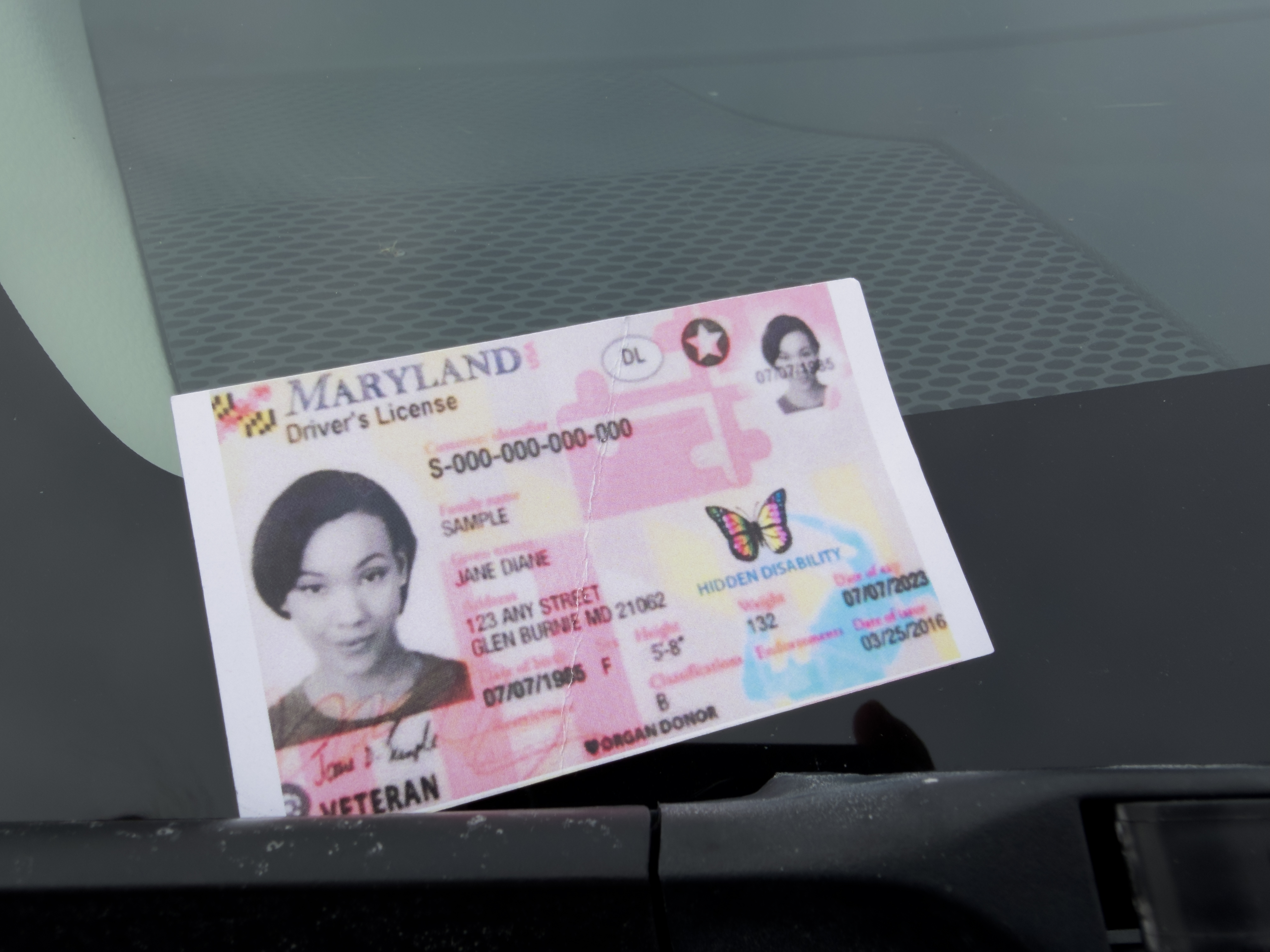Maryland implements Eric's ID Law for drivers with hidden