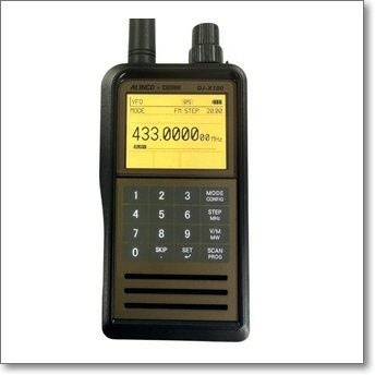 DJ-X100 アルインコ新型フラッグシップ広帯域受信機 ICR30の安定性と