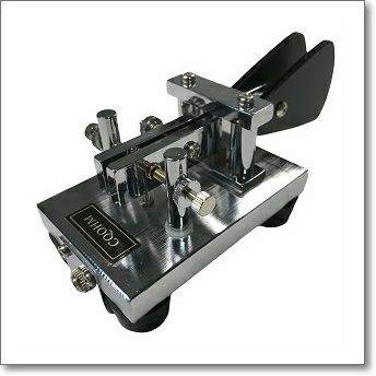 CQOHM CW-ONE モールス信号送信機 CQOHM CW-ONE モールス通信パドル +