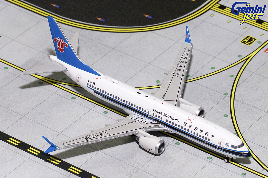 GJCSN1710 GEMINI JETS CHINA SOUTHERN / 中国南方航空 B737 MAX8 B